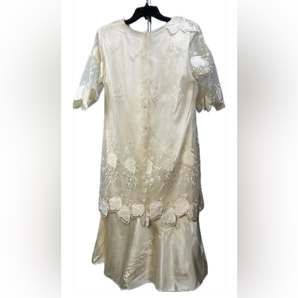 Filipino Vintage Barong Silk Handmade Dress